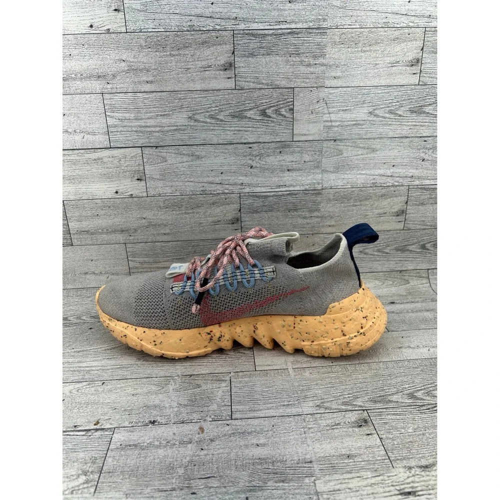 Nike Space Hippie 01‎ Wolf Grey Crater Foam Sneakers DJ3056-003 Mens 8